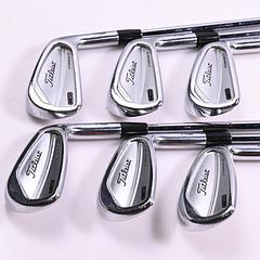 Titleist 716 CB Irons / 4-PW / Stiff Flex Dynamic Gold AMT S300 / No #5 Iron - Image 2