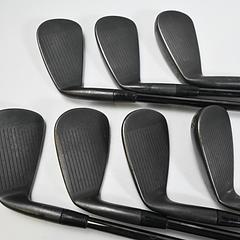 Cobra King Forged Tec 2023 Black Irons / 4-PW / Stiff Flex KBS $-Taper Lite 100 - Image 3