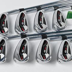 Ping G410 Irons / 4-PW+GW / Blue Dot / Stiff Flex Ping AWT 2.0 Shafts - Image 2