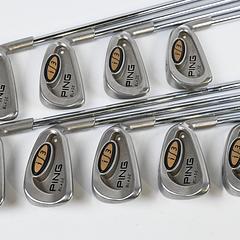 Ping i3 Irons / 2-PW / White Dot / Stiff Flex Steel Shafts - Image 2