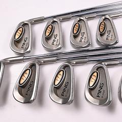 Ping i3 O-Size Irons / 3-PW+SW / Blue Dot / Regular Flex Ping Karsten JZ Blue - Image 3