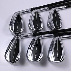 Taylormade Qi Irons / 5-PW / Stiff Flex MMT 75 Shafts - Image 2