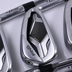 Ping G430 Irons / 6-PW+45 / Black Dot / Regular Flex Ping AWT 2.0 Shafts - Image 1