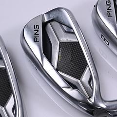 Left Hand Ping G430 Irons / 6-PW+45°+54° / Blue Dot / Regular Flex Ping AWT 2.0 - Image 1