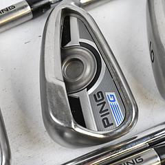 Ping G Series Irons / 4-PW / Yellow Dot / Regular Flex Ping AWT 2.0 Shafts - Image 1