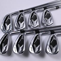 Ping G430 Irons / 5-PW+45+50 / Orange Dot / Regular Flex Ping AWT 2.0 Shafts - Image 2