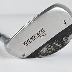 Left Hand Taylormade Rescue Mid #4 Hybrid / 22 Degree / Regular Flex Taylormade - Image 1