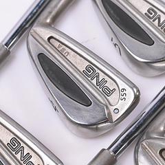 Ping S59 Irons / 3-PW / Blue Dot / Regular Flex Ping AWT Shafts - Image 1
