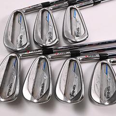 Ping i-Series E1 Irons / 4-PW / Red Dot / Stiff Flex Dynamic Gold S300 Shafts - Image 2