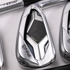 Ping G430 Irons / 5-PW+45° / Green Dot / Stiff Flex Ping Alta CB Black AWT - Image 1