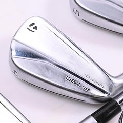 Left Hand Taylormade P790 2021 Irons / 3-PW / Stiff Flex KBS Tour Shafts - Image 1