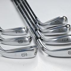 Left Hand Ping G410 Irons / 5-PW+SW / White Dot / Stiff Flex XP 95 Shafts - Image 4