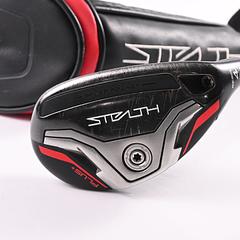 Taylormade Stealth Plus #4 Hybrid / 22 Degree / Stiff Flex HZRDUS Smoke Red 80 - Image 2