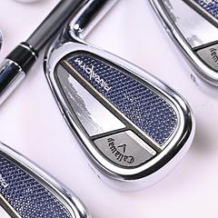 Callaway Paradym Irons / 6-PW / Regular Flex Hzrdus Gen4 Silver 65 Shafts - Image 1