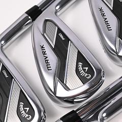 Callaway Mavrik Pro Irons / 4-PW / Stiff Flex True Temper Elevate 105 Shafts - Image 1