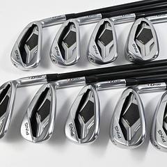 Ping G430 Irons / 5-PW+GW+SW+LW / Red Dot / Stiff Flex Ping Alta CB Black AWT - Image 2