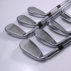 Ping G425 Irons / 5-PW+GW / Green Dot / Regular Flex Ping AWT 2.0 Shafts - Image 4