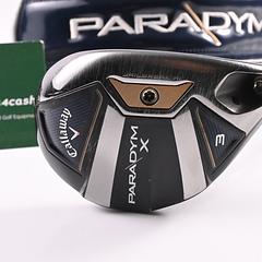 Callaway Paradym X #3 Hybrid / 18 Degree / Regular Flex HZRDUS Gen4 Silver 65 - Image 2