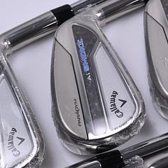 Callaway Paradym Ai Smoke Irons / 5-PW+AW+SW / Stiff Flex Elevate MPH 95 Shafts - Image 1