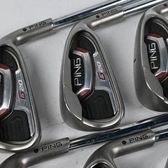 Ping G20 Irons / 5-PW+SW / Black Dot / Regular Flex Ping CFS Shafts - Image 1