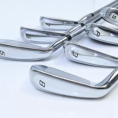 Cobra King F9 Irons / 5-PW+SW / Regular Flex KBS Tour 90 Shafts - Image 4