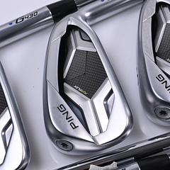 Ping G430 Irons / 4-PW / Blue Dot / Regular Flex Ping AWT 2.0 Shafts - Image 1