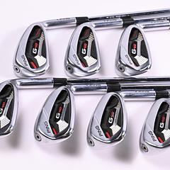 Ping G410 Irons / 5-PW+UW / Blue Dot / Regular Flex Ping AWT 2.0 Shafts - Image 2