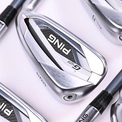 Ping G425 Irons / 5-PW / Blue Dot / Senior Flex Ping Alta CB Slate AWT Shafts - Image 1