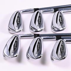 Ping G425 Irons / 5-PW / Blue Dot / Senior Flex Ping Alta CB Slate AWT Shafts - Image 2