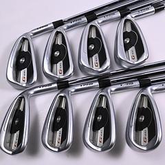 Ping G400 Irons / 5-PW+UW+SW / Black Dot / Regular Flex Ping AWT 2.0 Shafts - Image 2