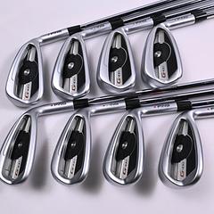 Ping G400 Irons / 5-PW+UW+SW / Red Dot / Regular Flex Ping AWT 2.0 Shafts - Image 2