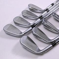 Ping G400 Irons / 5-PW+UW+SW / Red Dot / Regular Flex Ping AWT 2.0 Shafts - Image 4