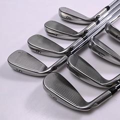 Ping G Series Irons / 5-PW+UW+SW / Blue Dot / Stiff Flex Ping AWT 2.0 Shafts - Image 4