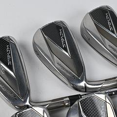 Left Hand Taylormade Stealth Irons / 5-PW / Stiff Flex Dynamic Gold S300 Shafts - Image 1