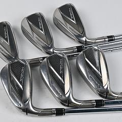 Left Hand Taylormade Stealth Irons / 5-PW / Stiff Flex Dynamic Gold S300 Shafts - Image 2