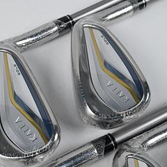 Ladies Taylormade Kalea Gold Irons / 7-PW+SW / Ladies Flex Kalea Gold 40 Shafts - Image 1