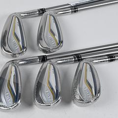 Ladies Taylormade Kalea Gold Irons / 7-PW+SW / Ladies Flex Kalea Gold 40 Shafts - Image 2