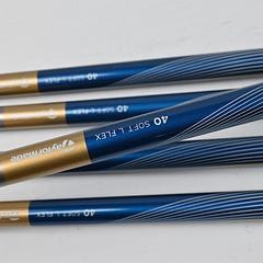 Ladies Taylormade Kalea Gold Irons / 7-PW+SW / Ladies Flex Kalea Gold 40 Shafts - Image 5