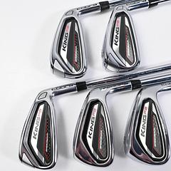 Cobra King F9 Irons / 5-9i / Regular Flex KBS Tour 90 Steel Shafts - Image 2