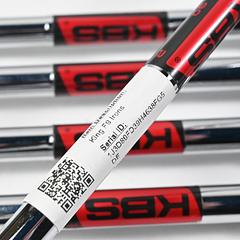 Cobra King F9 Irons / 5-9i / Regular Flex KBS Tour 90 Steel Shafts - Image 6