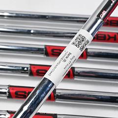 Cobra King F7 One Length Irons / 4-PW / Stiff Flex KBS Tour FLT 120 Steel Shafts - Image 6