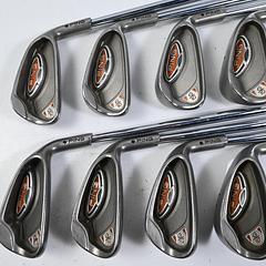 Ping G10 Irons / 4-PW+SW / Black Dot / Stiff Flex Ping AWT Shafts - Image 2