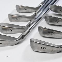 Ping G10 Irons / 4-PW+SW / Black Dot / Stiff Flex Ping AWT Shafts - Image 4