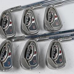 Ping i15 Irons / 4-9i / Green Dot / Stiff Flex Ping AWT Shafts - Image 2