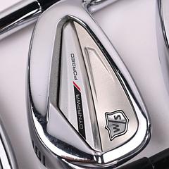 Wilson Dynapwr 2023 Forged Irons / 5-PW+GW / Stiff Flex Tensei AV Silver 70 - Image 1