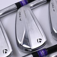 Taylormade P790 2021 Irons / 5-PW / Stiff Flex Fujikura Axiom Velocore 75 Shafts - Image 1