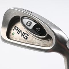 Ping i3+ #4 Iron / 24 Degree / Green Dot / Stiff Flex Ping AWT Shaft - Image 1