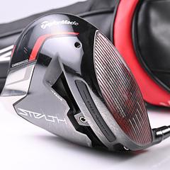 Taylormade Stealth Plus Driver / 9 Degree / Stiff Flex Project X HZRDUS Black 60 - Image 1