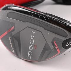 Taylormade Stealth 2 #4 Hybrid / 22 Degree / Stiff Flex Fujikura Ventus TR Red 7 - Image 2