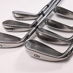 Ping G Series Irons / 5-PW+UW / Red Dot / Regular Flex Ping AWT 2.0 Shafts - Image 4